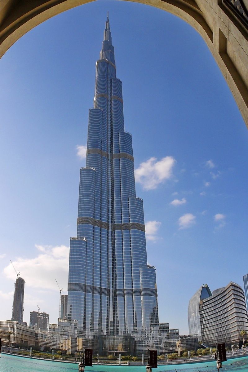 burj khalifa in the united arab emirates