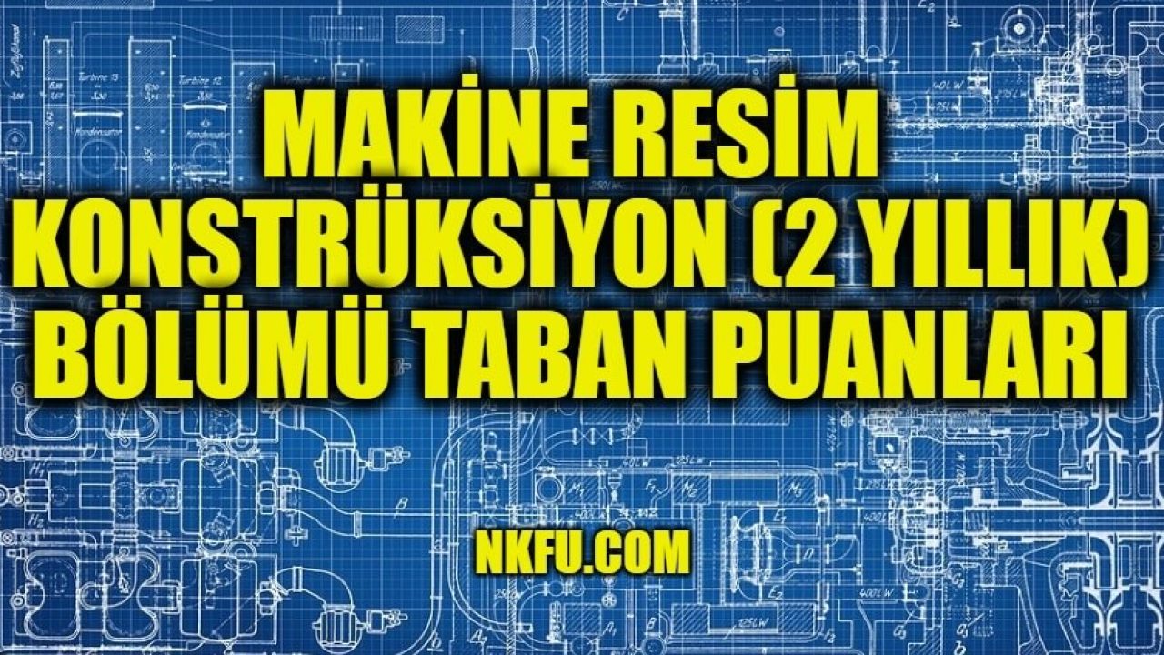 makine resim konstruksiyon bolumu