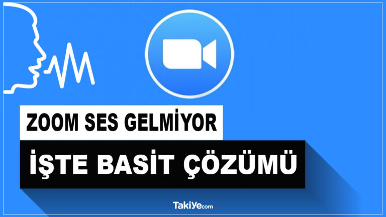 zoom ses gelmiyor cover